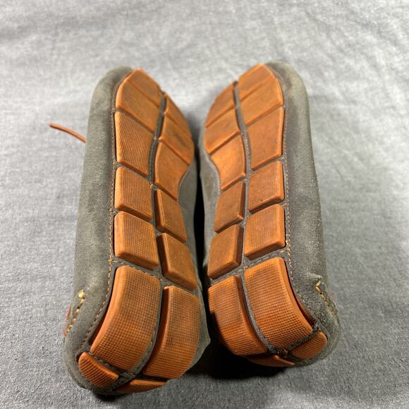 Mercanti Fiorentini Gray suede leather Mens 12 M Made In Brazil - Picture 7 of 10